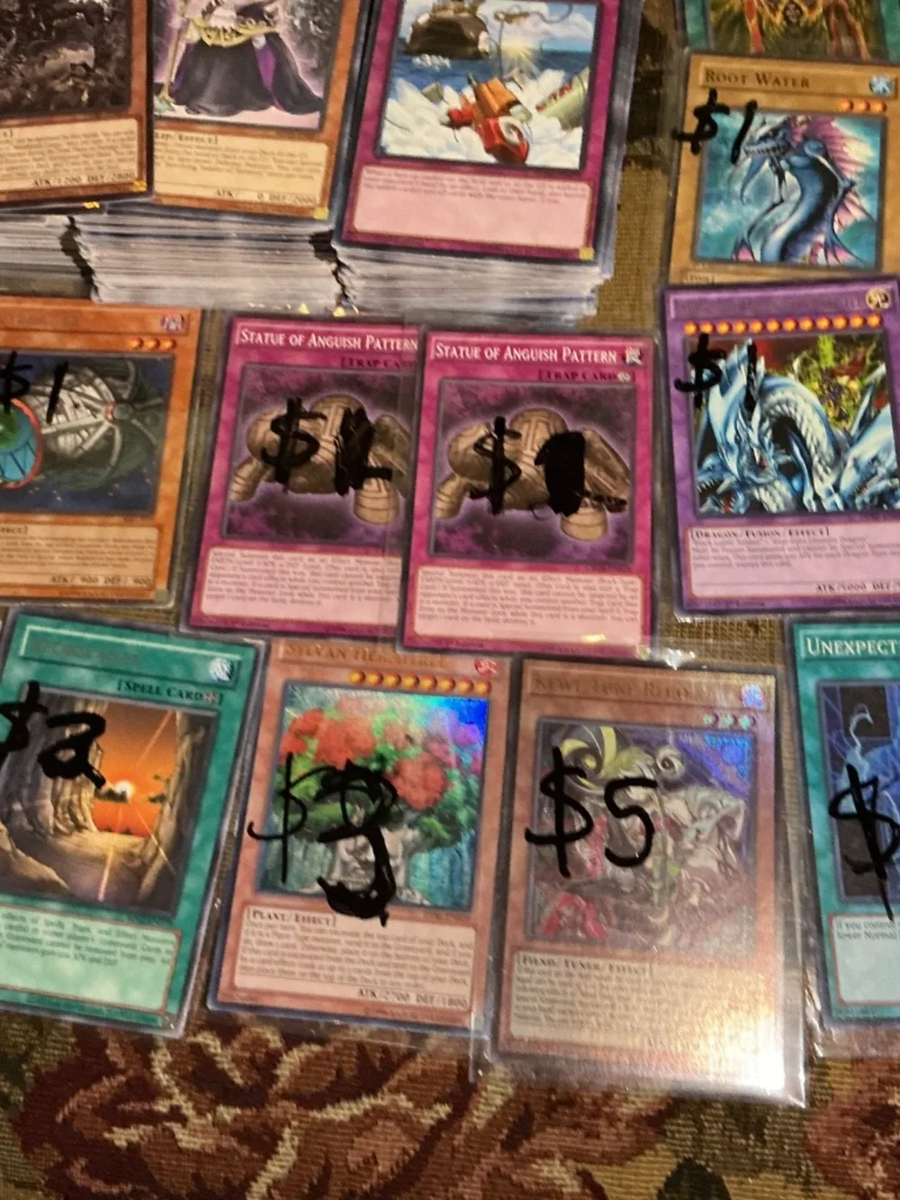 2500+ Konami Yugioh Cards 1st Edition & Unlimited Mostly regular but some Foils